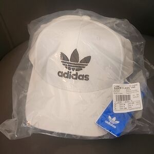 Brand new Adidas white cap adjustable